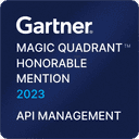 Gartner magic quadrant honorable mention 2023 api management