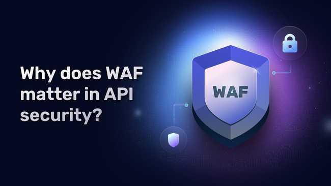 Why does WAF matter in API security?